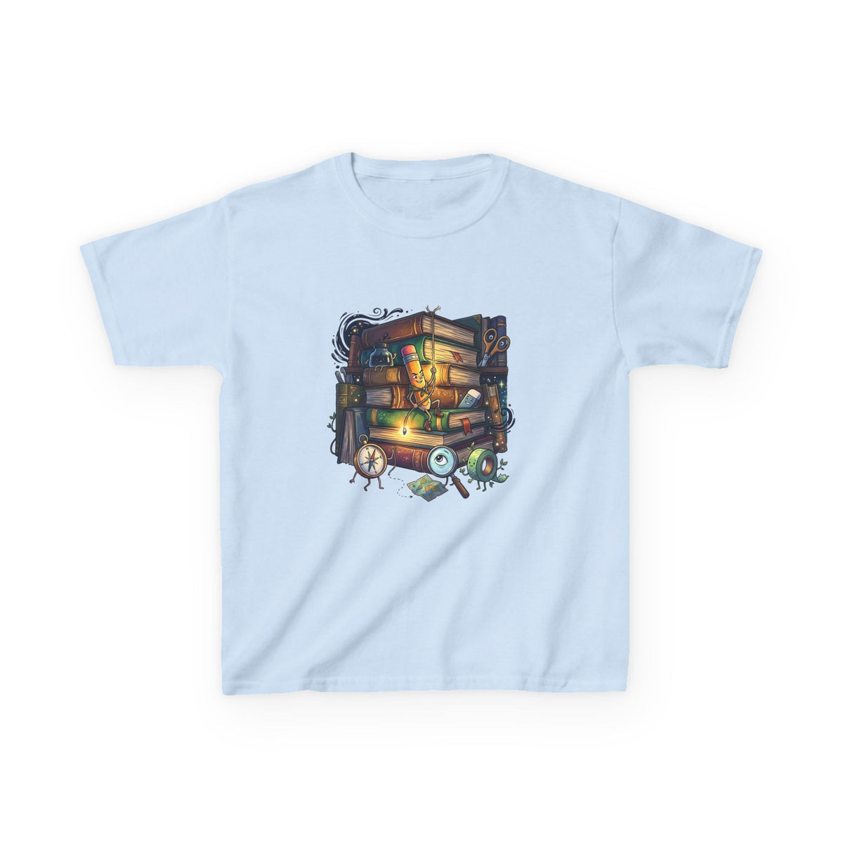 Kids Tee - Learning Adventure Books | Whimsical Storybook Gift
