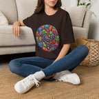 T-Shirt - Psychedelic Monster Swirl | Vibrant Alien Party