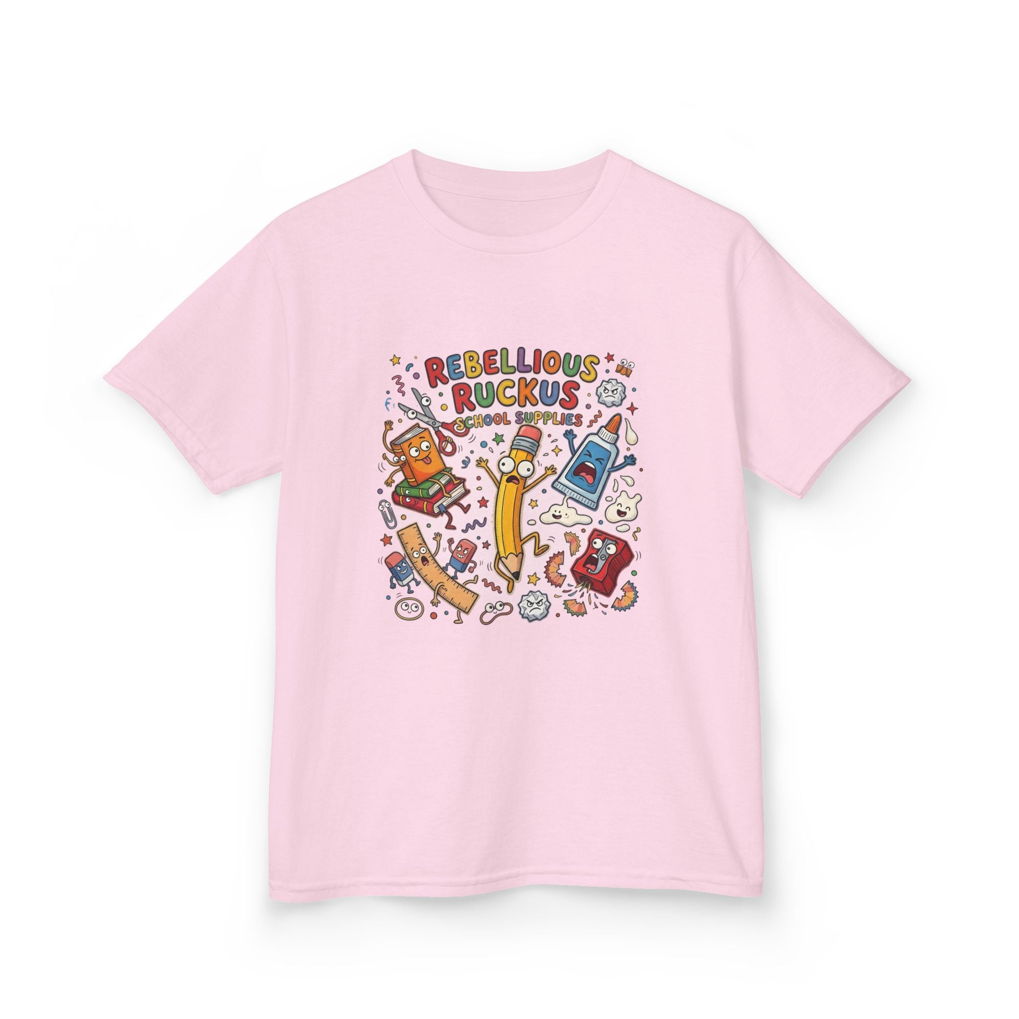 Kids Tee - Rebellious Ruckus School Supplies T-Shirt
