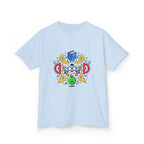 Kids Tee - Cartoon School Supplies & Learning Design | Back to School