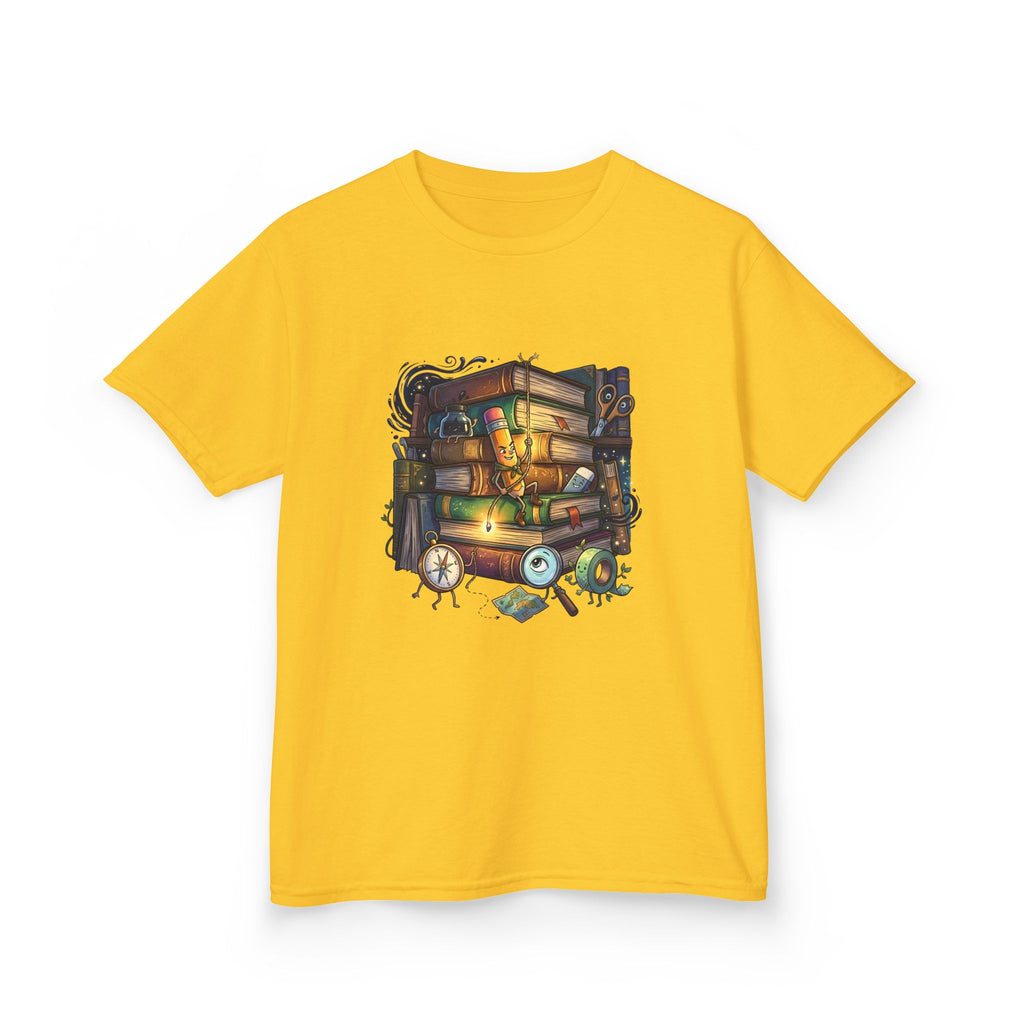 Kids Tee - Learning Adventure Books | Whimsical Storybook Gift