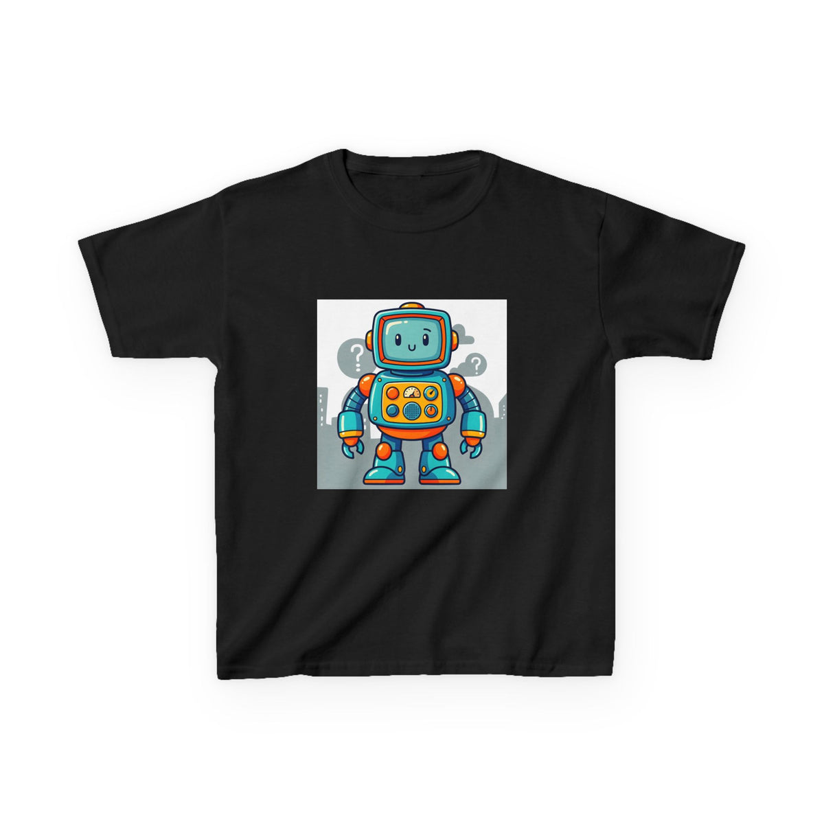 Kids Robot Tee - Cute Cartoon Robot | AI Technology Gift