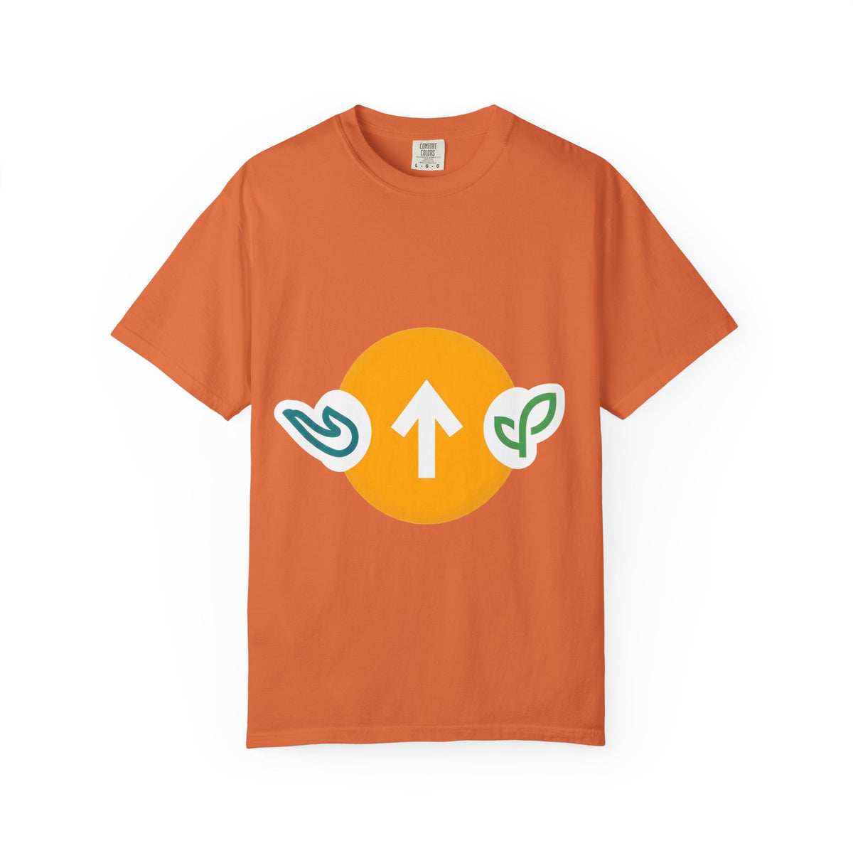 Symbolic Growth T-shirt - Modern Nature Aesthetic | Comfort Colors