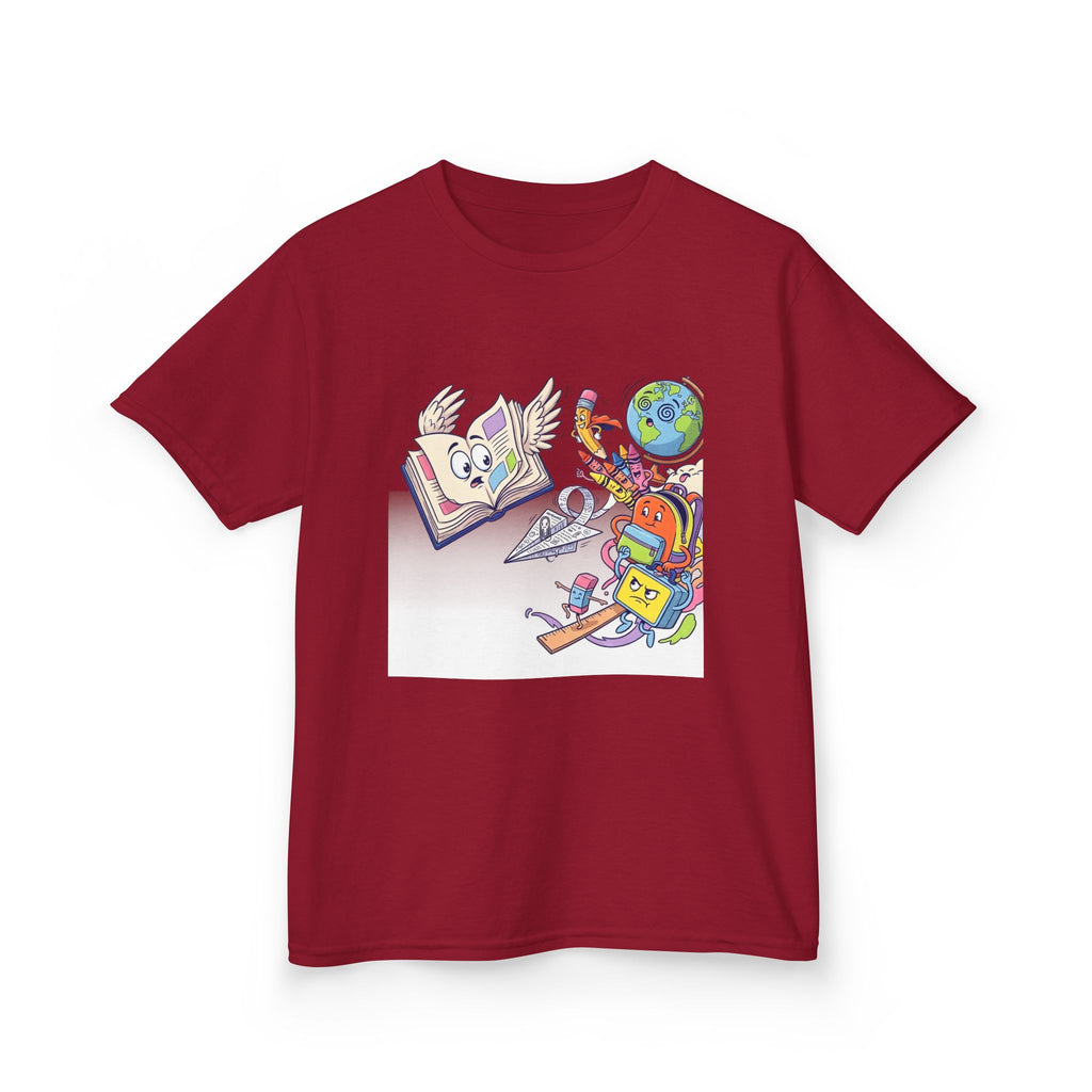 Kids Tee - Cute HOMEWORK Whimsical School Supplies | Back to School