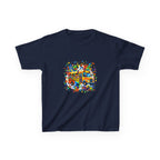 Kids Back to School Tee - Colorful School Bus & Student Shirt