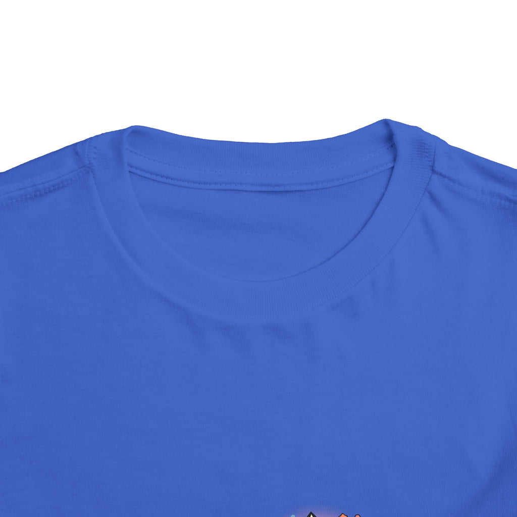 Toddler Short Sleeve Tee - Whimsical Cosmic Creature Stars