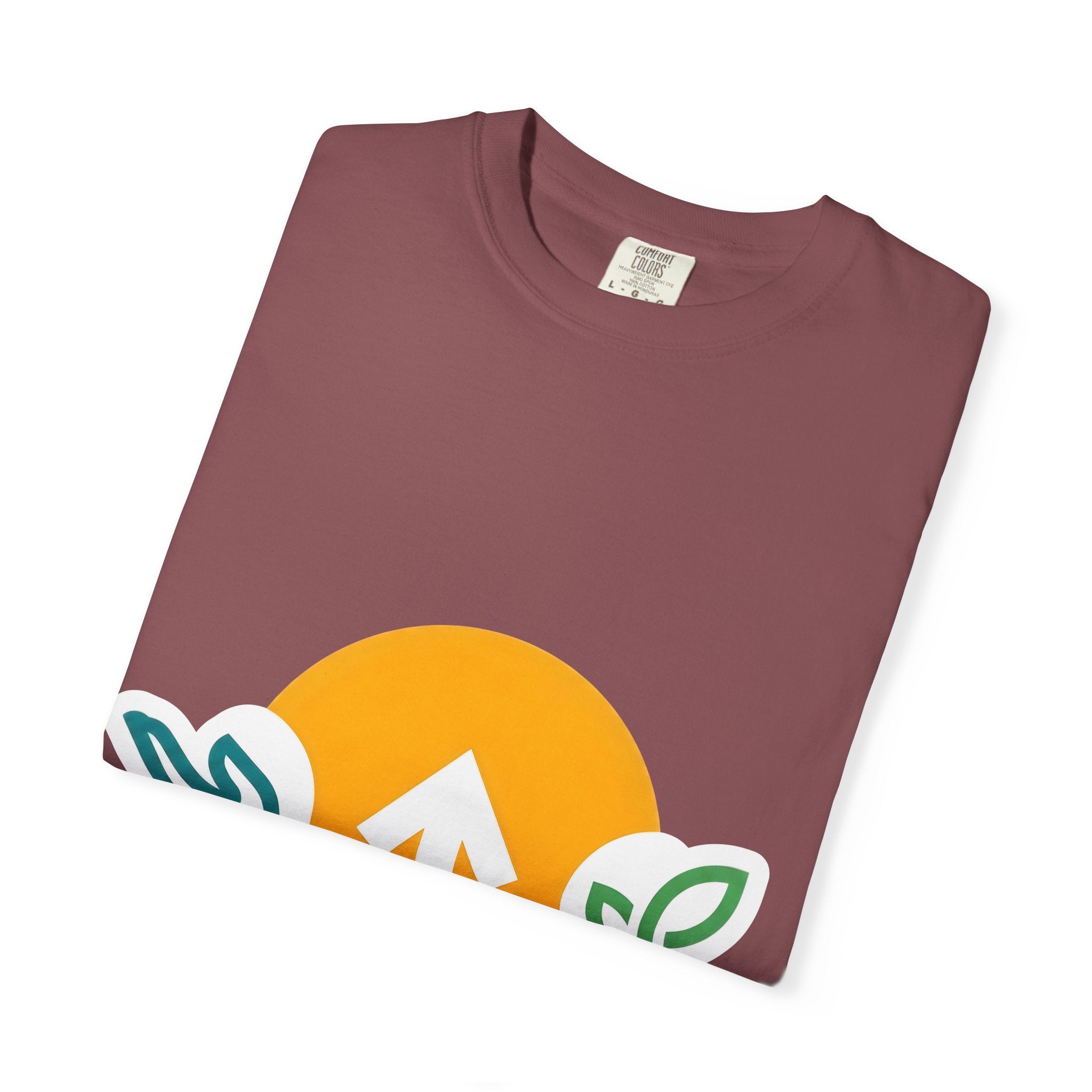 Symbolic Growth T-shirt - Modern Nature Aesthetic | Comfort Colors