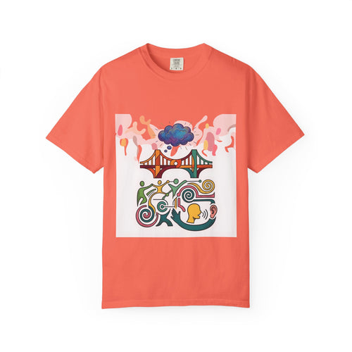 Comfort Colors T-shirt - Symbolic Connection | Abstract Communication