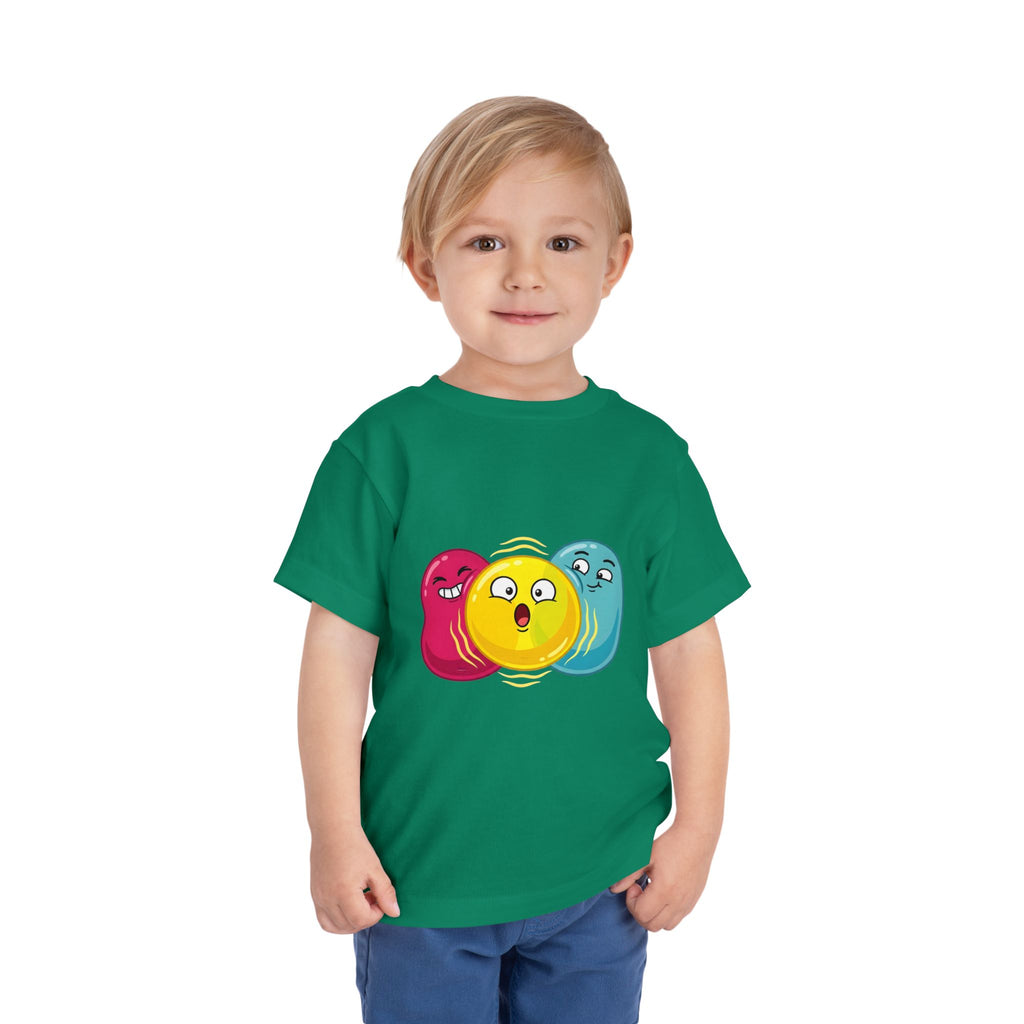 Toddler Funny Blob Character Tee | Playful Cartoon Kids Shirt