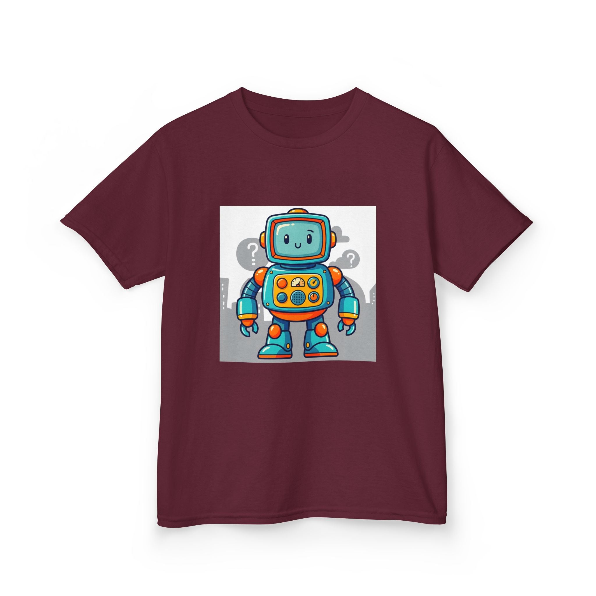 Kids Robot Tee - Cute Cartoon Robot | AI Technology Gift