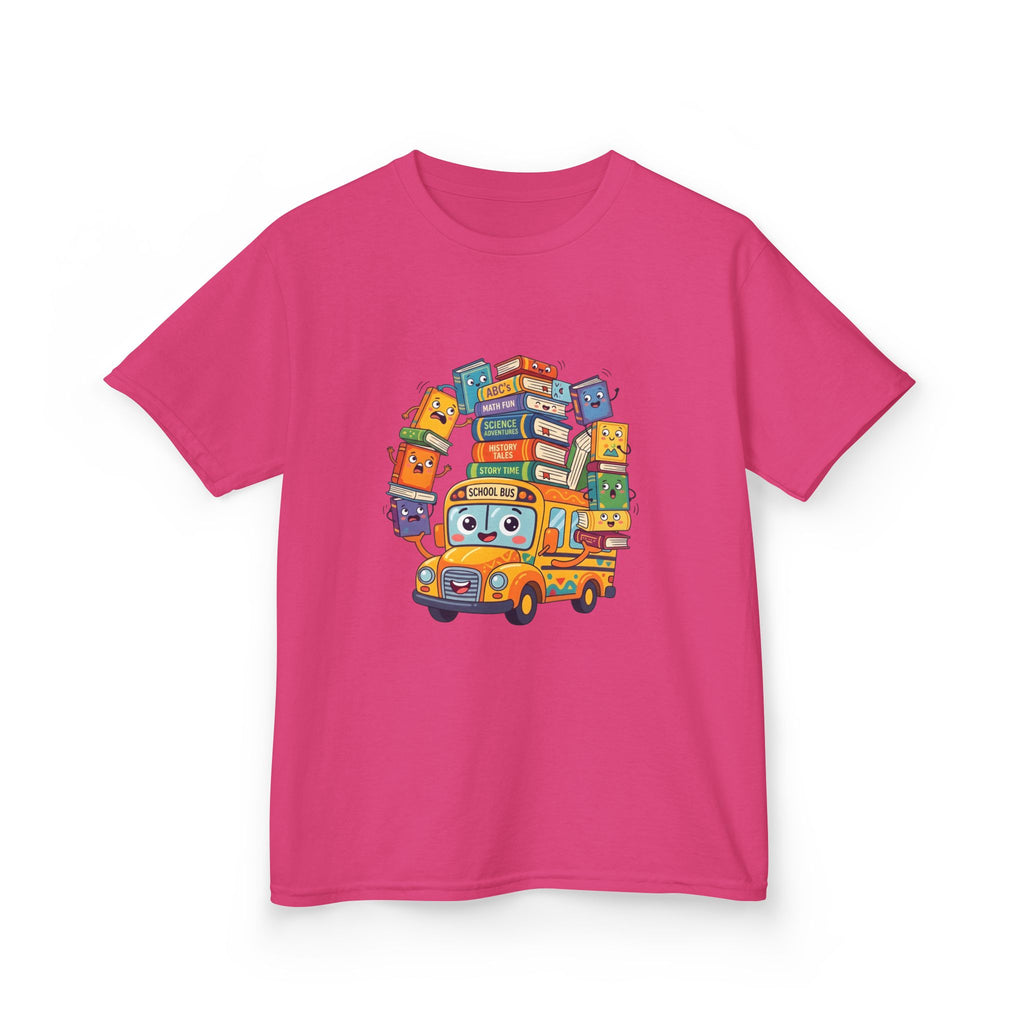 Kids Learning Tee - ABC's, Math & Science School Bus Fun