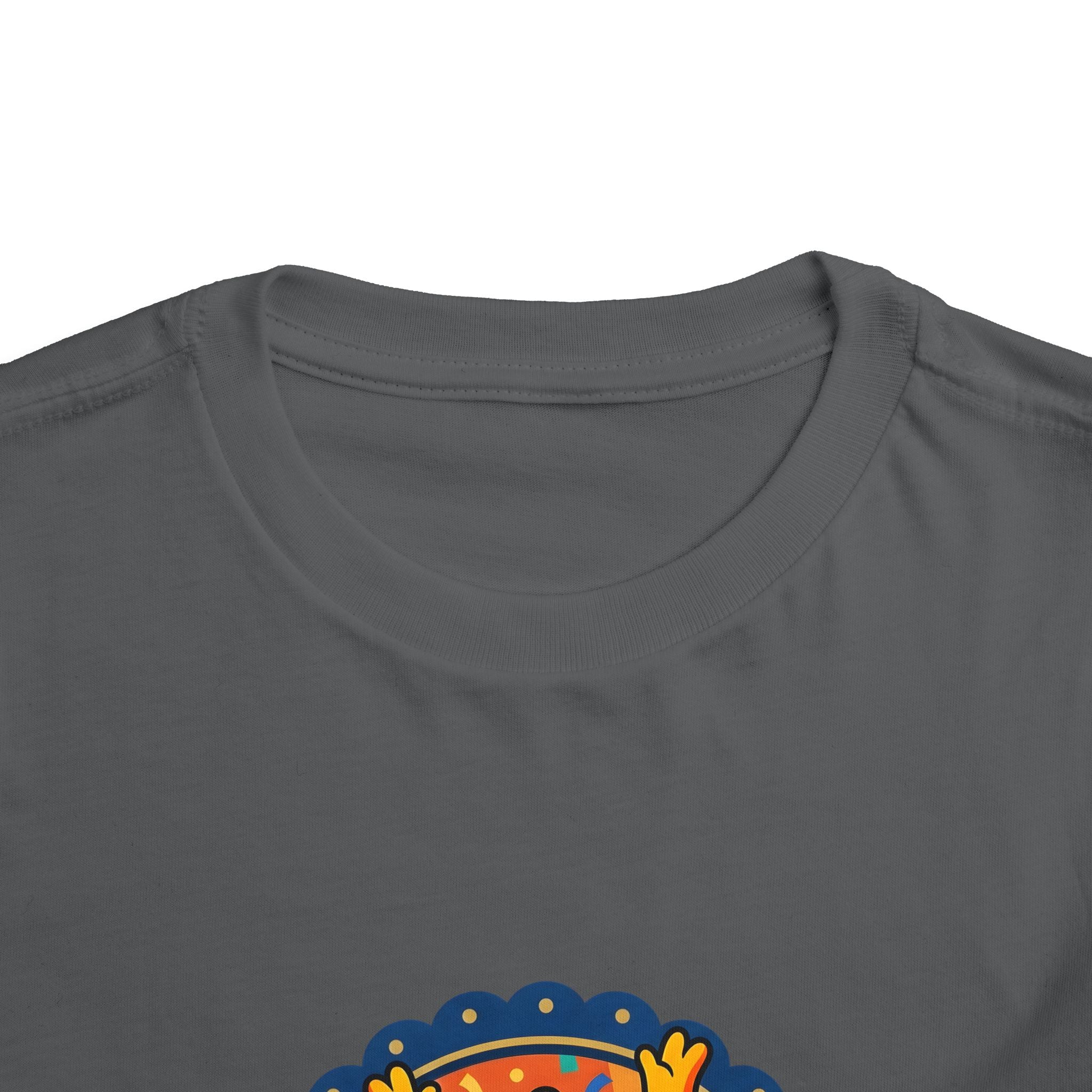 Toddler Tee - Vibrant Playful Celebration Dancing Confetti Shirt