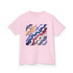 Kids Tee - Vibrant Elemental Magic Energy | Fantasy Glow