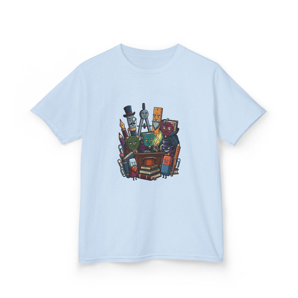 Kids Tee - Whimsical School Supplies Characters | Back to School
