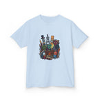 Kids Tee - Whimsical School Supplies Characters | Back to School