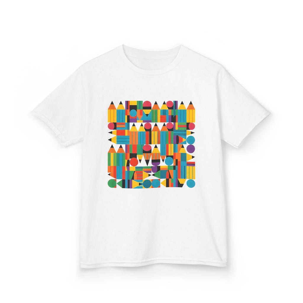 Kids Tee - Playful Geometric Abstract | Modern Art