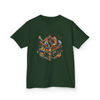 Kids Daily Routine T-Shirt - Whimsical Cartoon Machine