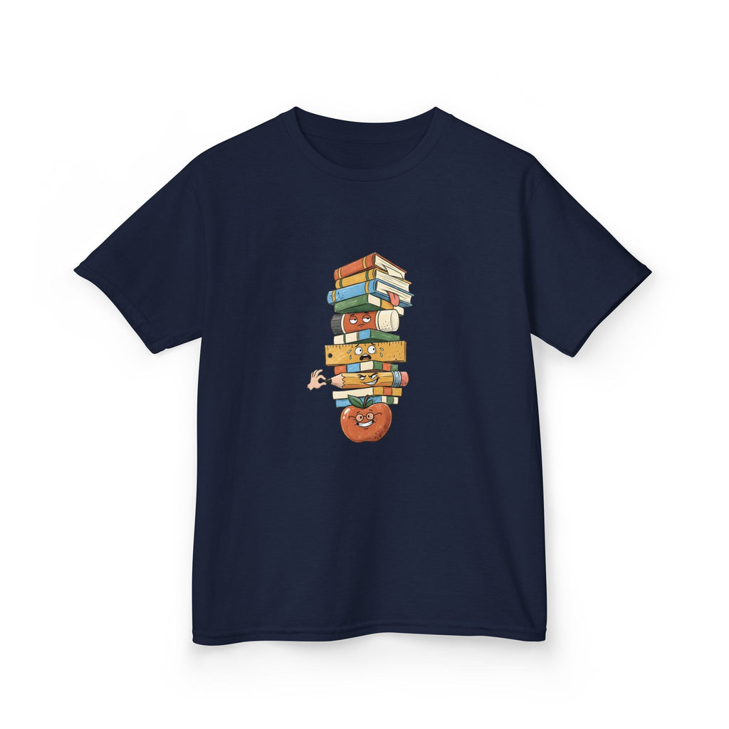 Kids T-Shirt - Funny School Supplies Cartoon | Back to School