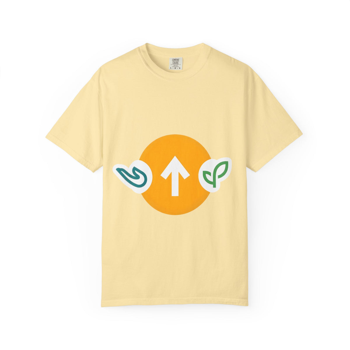 Symbolic Growth T-shirt - Modern Nature Aesthetic | Comfort Colors
