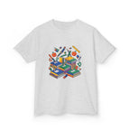 Kids School Supplies Tee - Colorful Education Design | Back to School