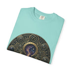 T-shirt - Celestial Keyhole Galaxy | Occult Alchemical Gold