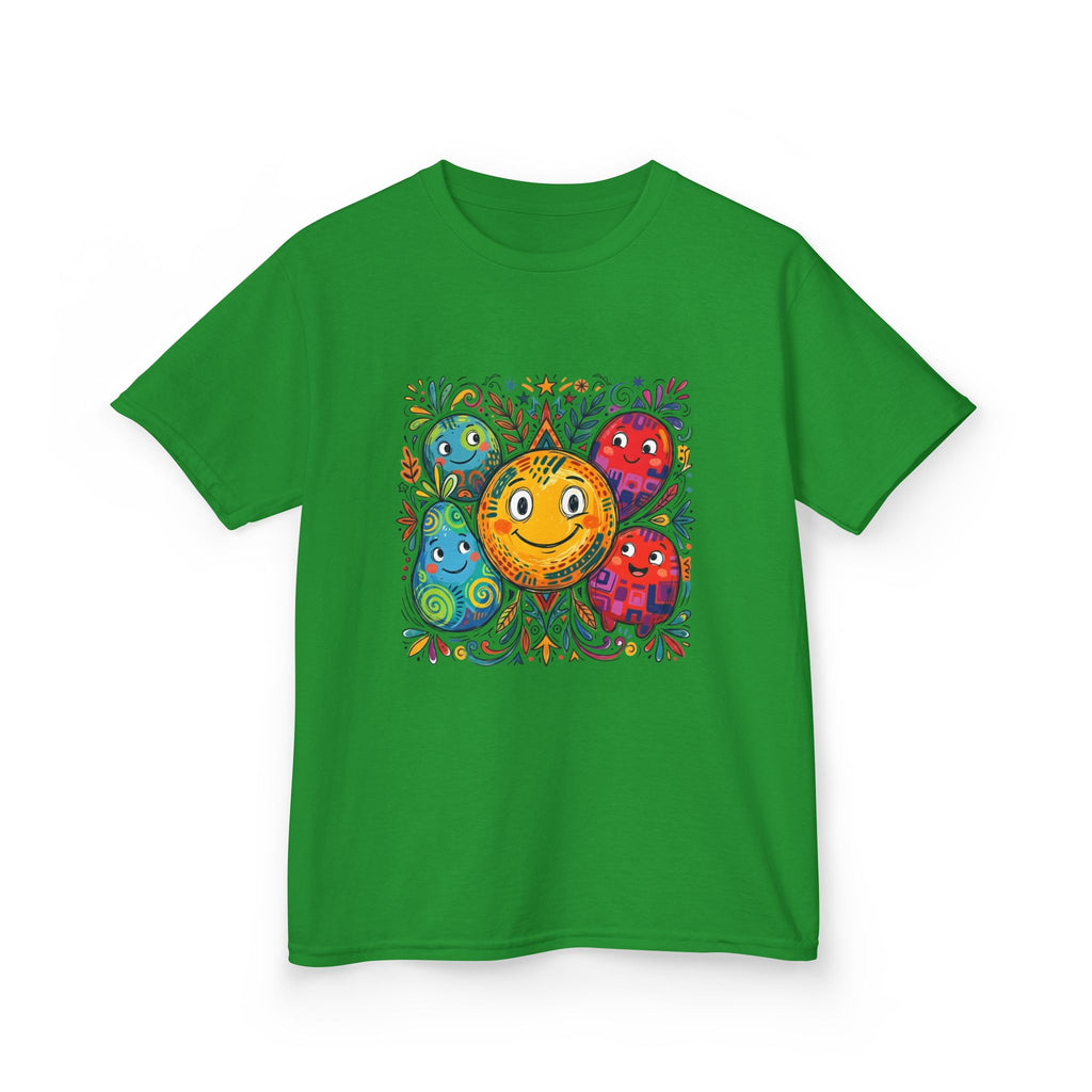 Kids Tee - Happy Friends & Colorful Joy | Playful Character Gift