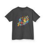 Kids Back to School 2026 Tee - Cartoon School Supplies
