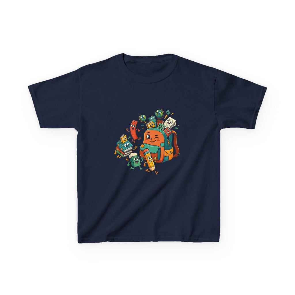 Kids T-Shirt - Cartoon School Supplies | Back to School