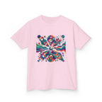 Kids T-Shirt - Vibrant Abstract Geometric Design | Modern Art