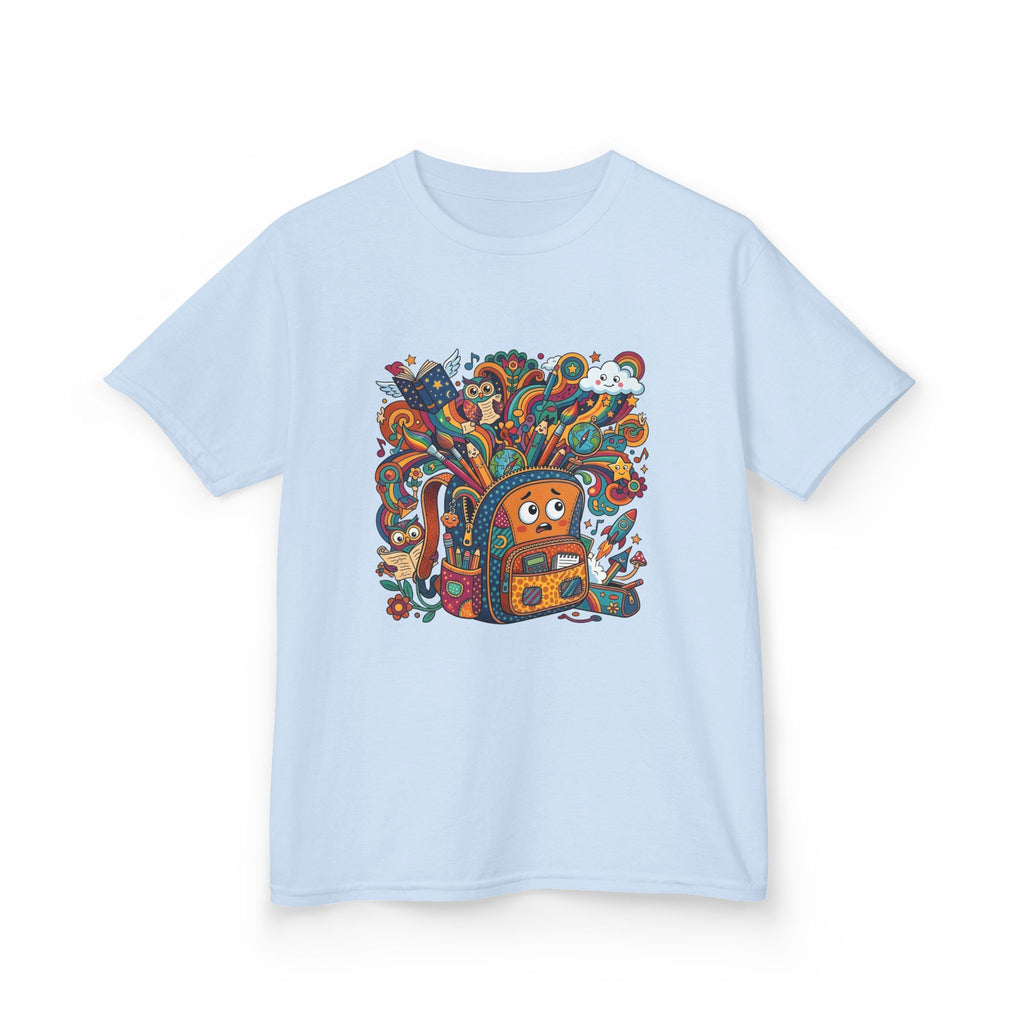 Kids Tee - Whimsical School Owl & Backpack | Back to School 2026
