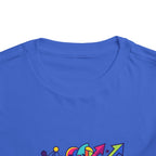 Toddler Crypto Shirt - Neon Geometric Digital Art | Blockchain Kids