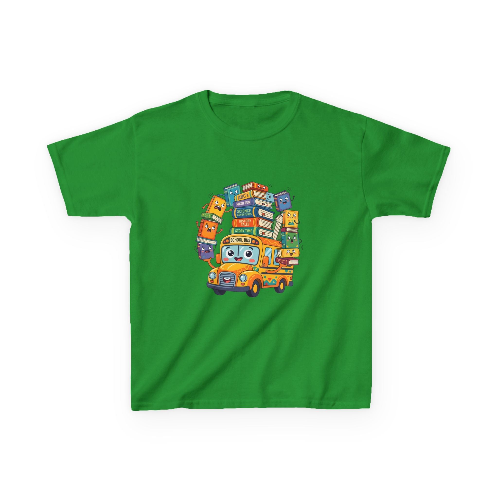 Kids Learning Tee - ABC's, Math & Science School Bus Fun