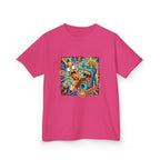 Kids Tee - Dynamic School Supplies Cartoon | Back to School Fun