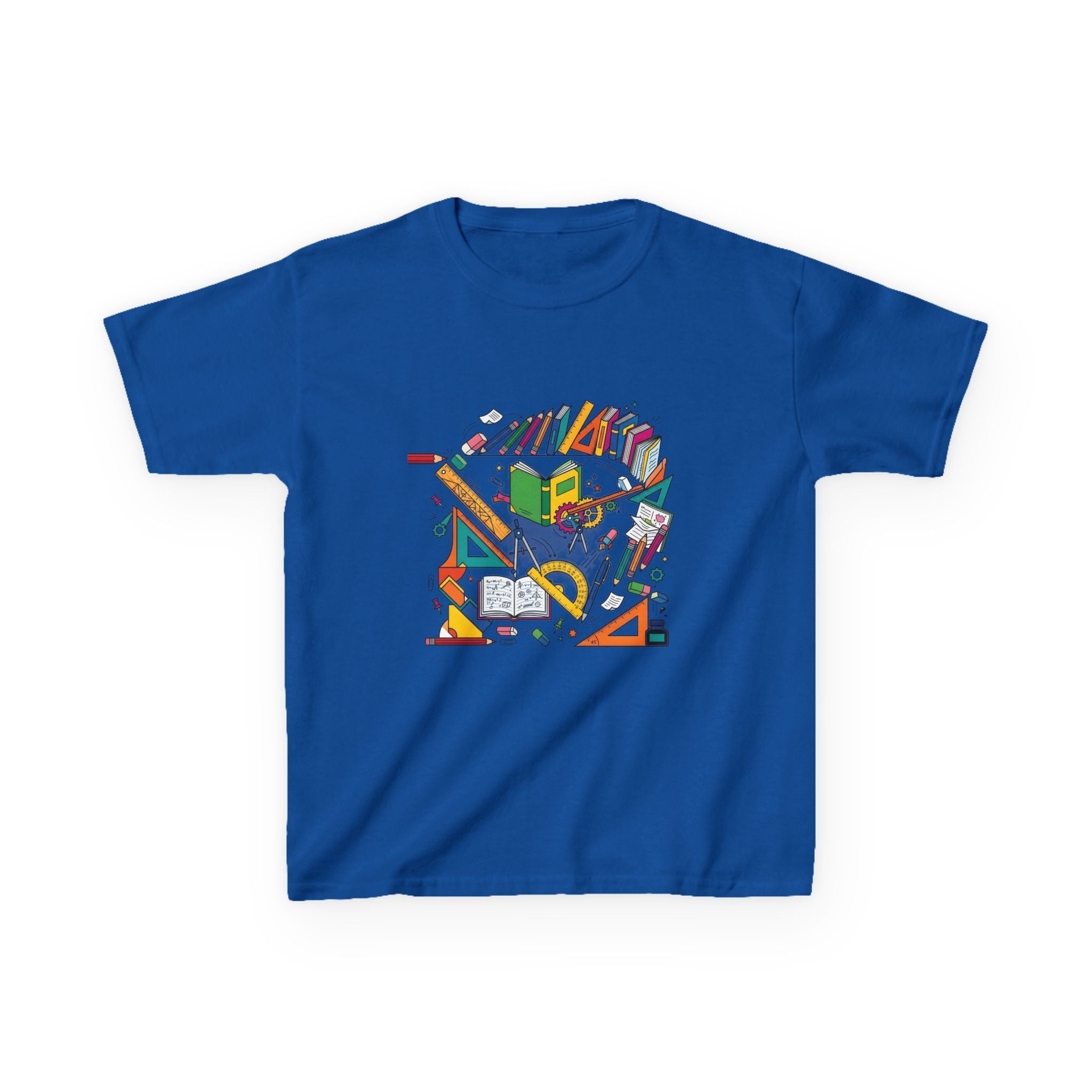 Kids School Supplies Tee - Doodle Art 2026 | Back to School