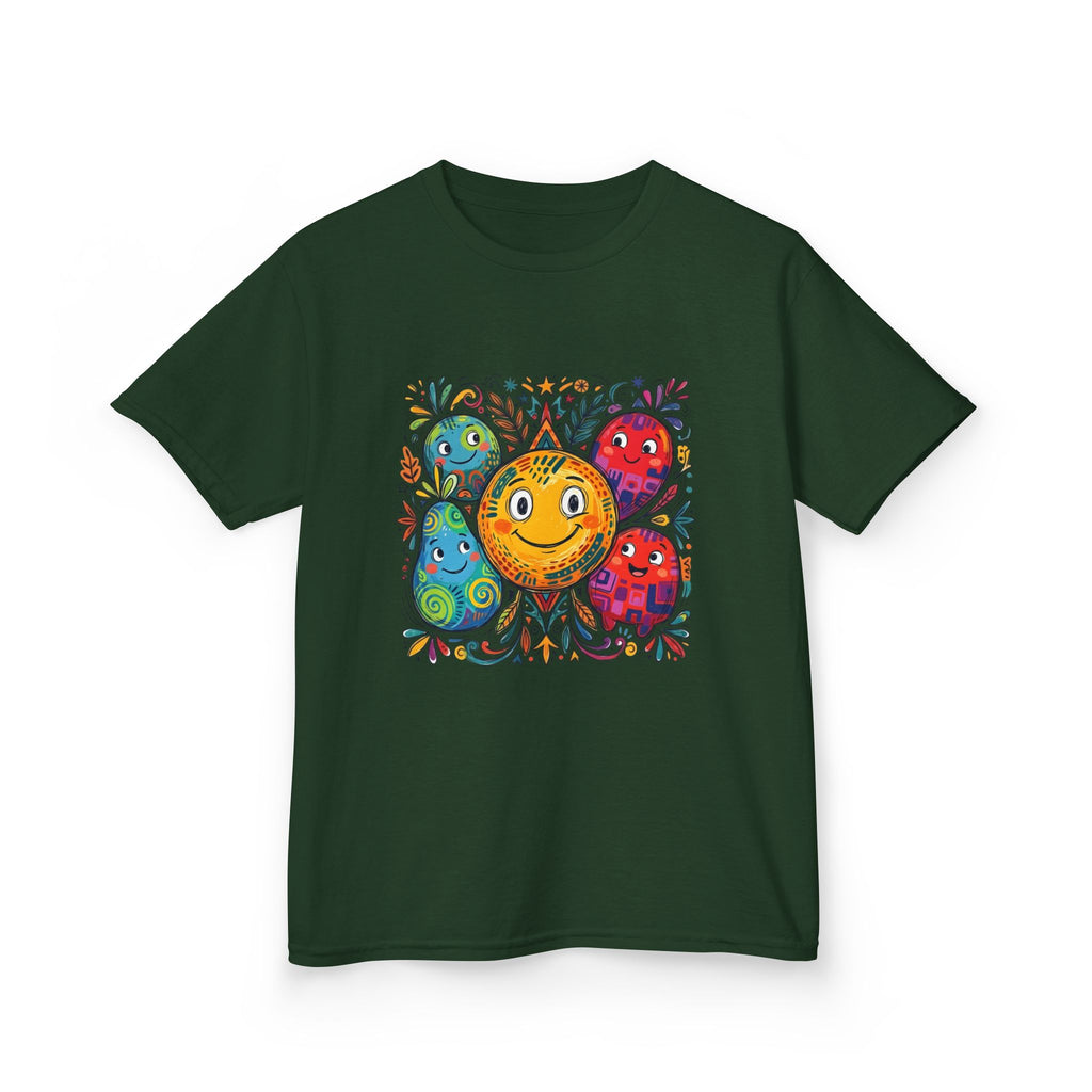Kids Tee - Happy Friends & Colorful Joy | Playful Character Gift