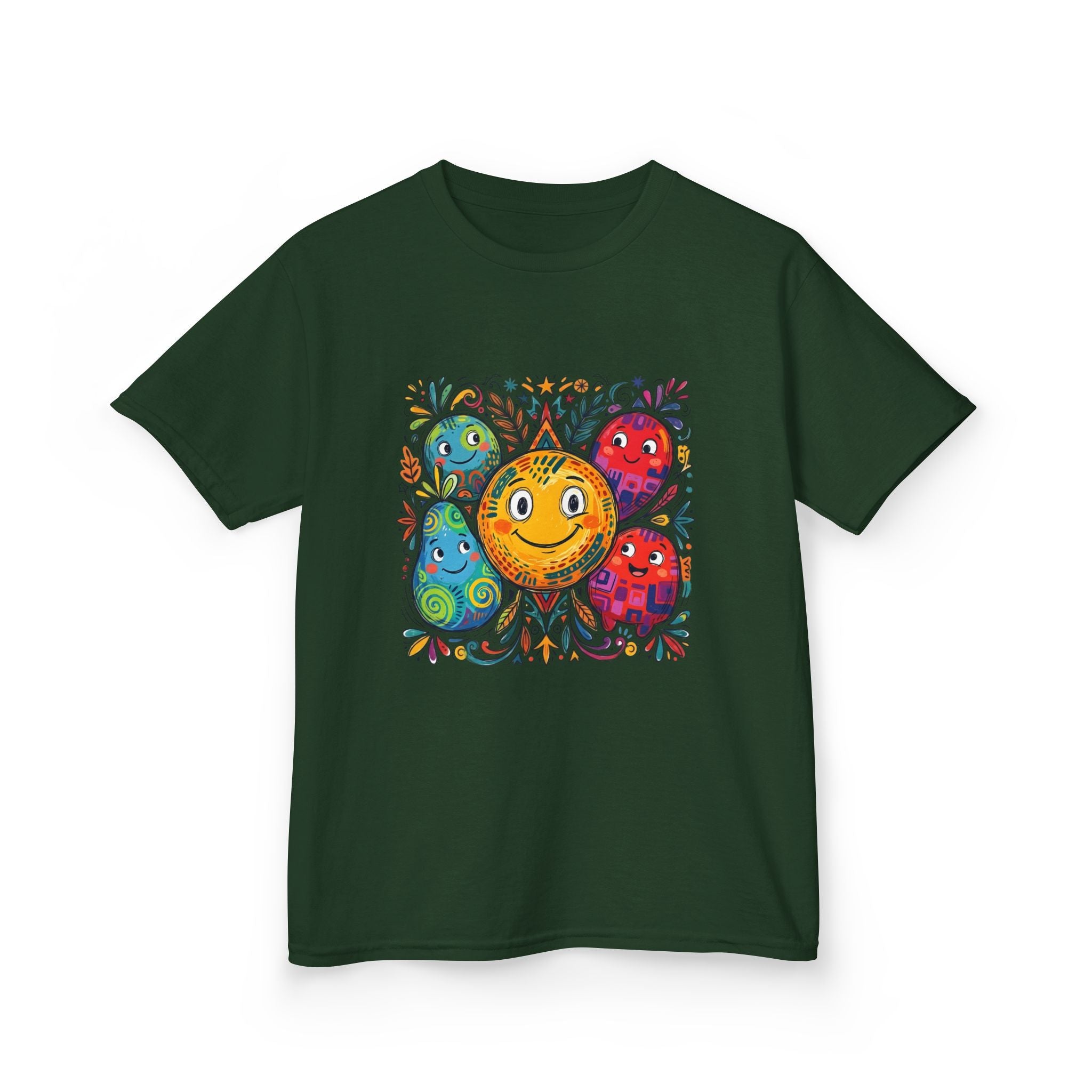 Kids Tee - Happy Friends & Colorful Joy | Playful Character Gift