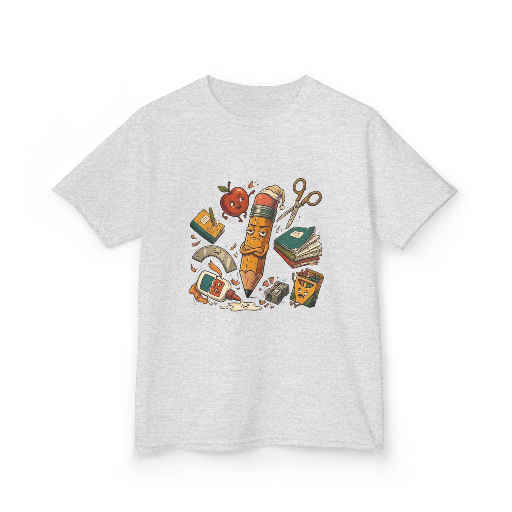 Kids Distressed Rebel Tee - UGH! School Again?! | Back to School 2026