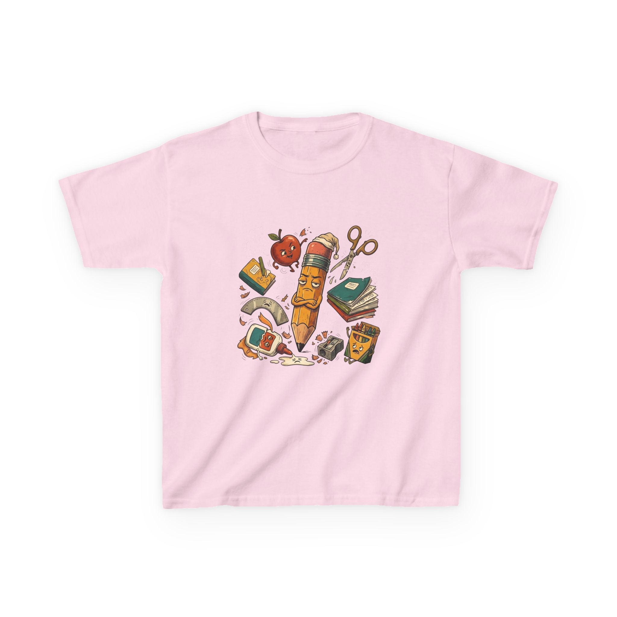 Kids Distressed Rebel Tee - UGH! School Again?! | Back to School 2026