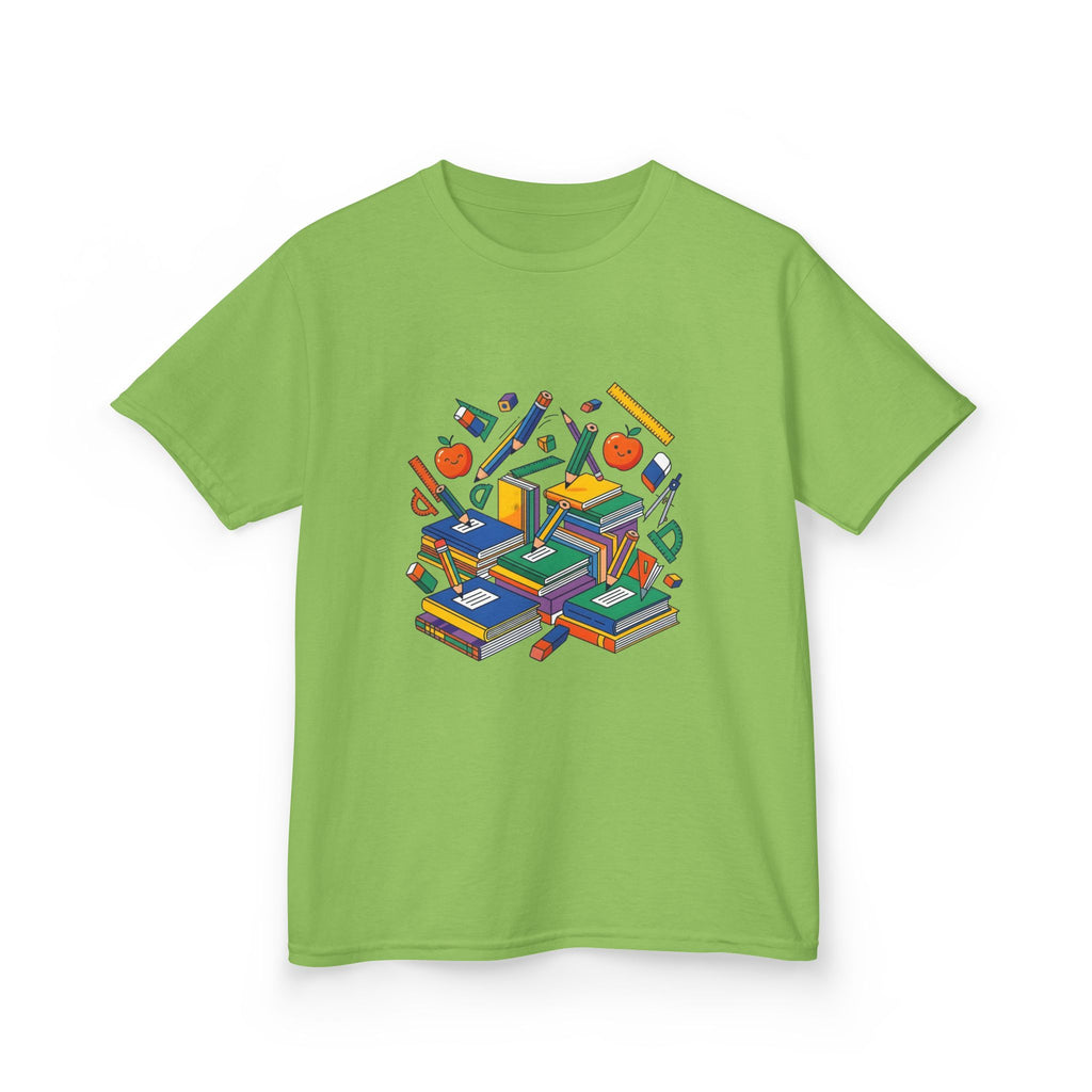 Kids School Supplies Tee - Colorful Education Design | Back to School