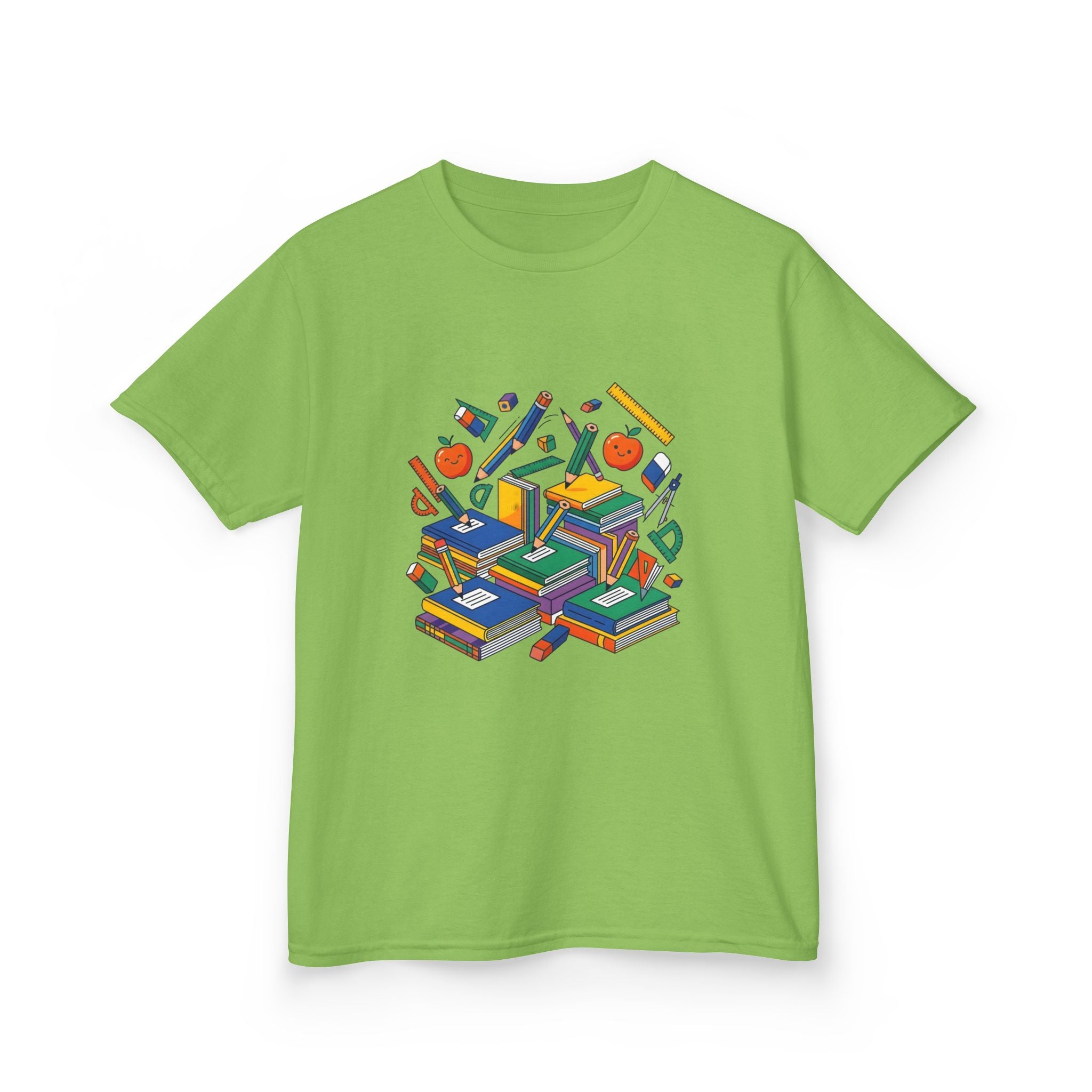 Kids School Supplies Tee - Colorful Education Design | Back to School
