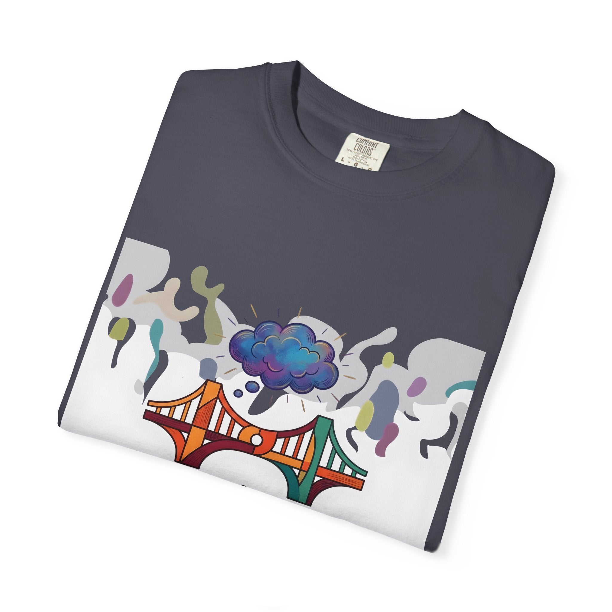 Comfort Colors T-shirt - Symbolic Connection | Abstract Communication