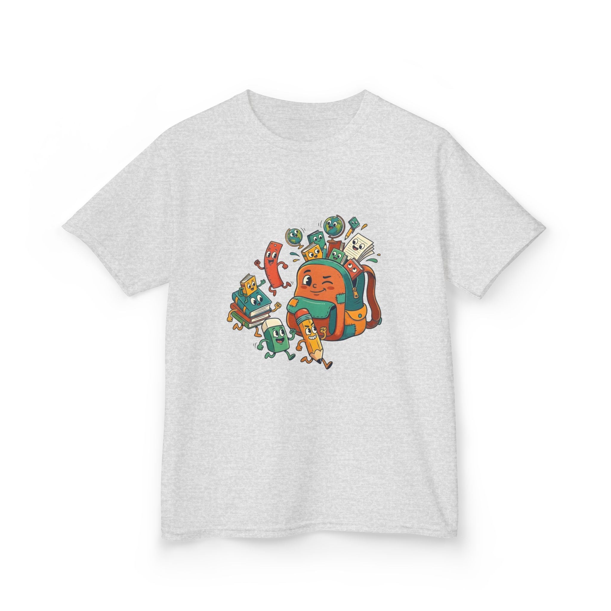 Kids T-Shirt - Cartoon School Supplies | Back to School