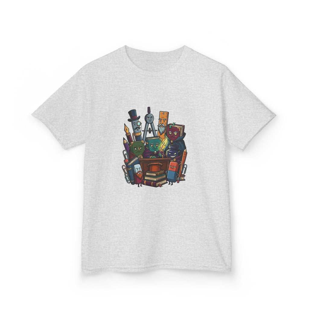 Kids Tee - Whimsical School Supplies Characters | Back to School