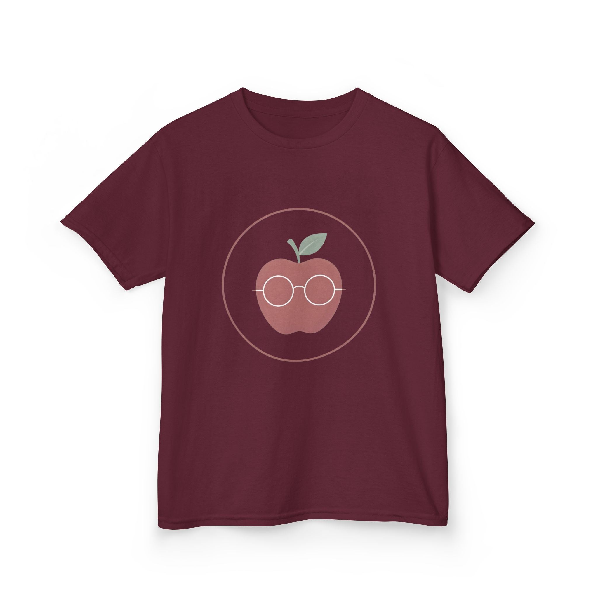 Kids Tee - Smart Apple with Glasses | Education & School