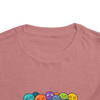 Toddler Tee - Expressive Emoji Faces | Kids Emotions & Feelings
