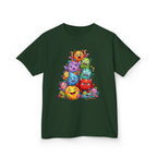Kids T-Shirt - Cute Monster Pile | Whimsical Cartoon Design