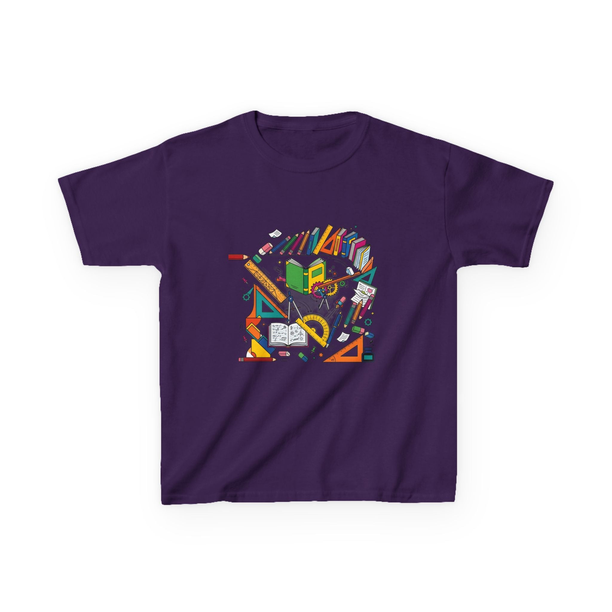 Kids School Supplies Tee - Doodle Art 2026 | Back to School