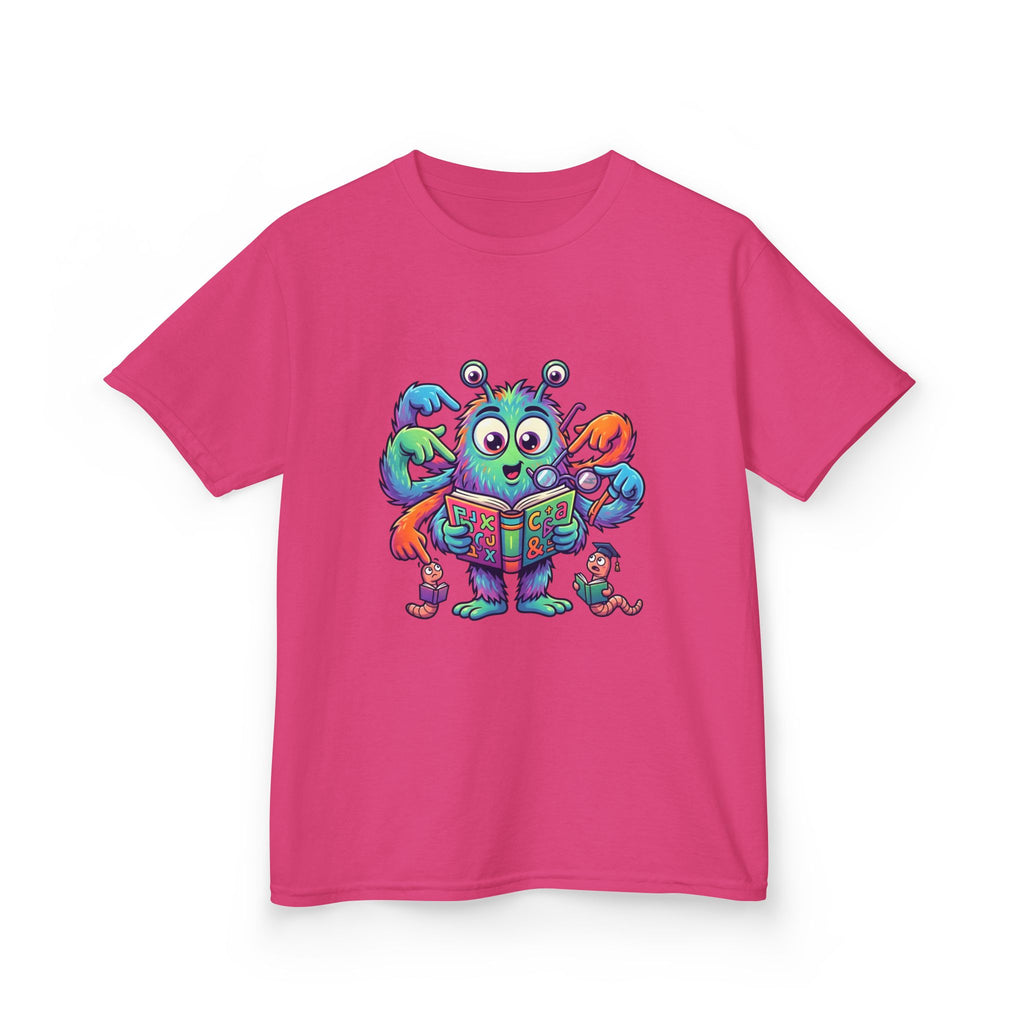 Cute Monster Kids Tee - Learning & Education T-Shirt