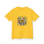 Kids Back to School Tee - Colorful School Bus & Student Shirt