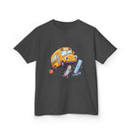 Kids School Bus Tee - Cute School Supplies Shirt | Back to School 2026